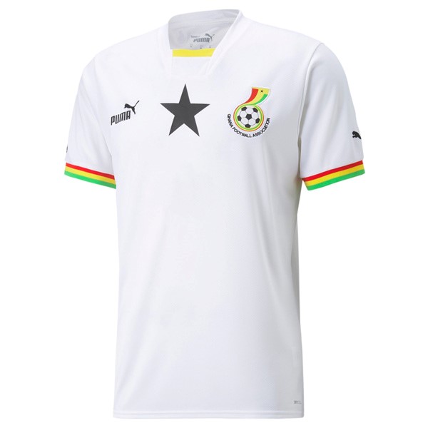 Tailandia Camiseta Ghana Primera Equipación 2022 Blanco